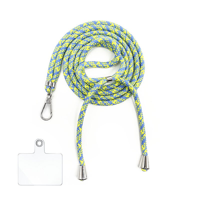 Phone Lanyard Manufacturer - Universal PVC Nylon Gasket Crossbody Necklace Strap