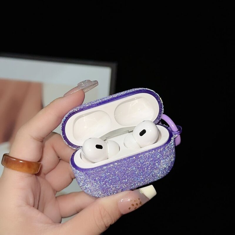 Headphone Cover Supplier - Sparkling Design Earphone Bag for Apple 1/2/3/pro