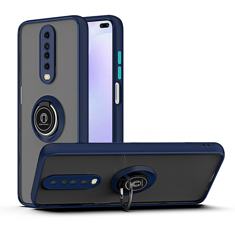 Hybrid Phone Cover Manufacturer - Mixed Color Button Magnet Absorption for Redmi K30