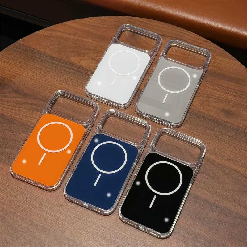 Magnetic Phone Case Supplier - Luxury Clear Wireless Charging for iPhone