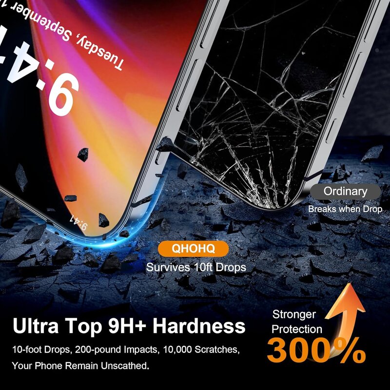 Screen Protector Supplier - 3D High Clear Tempered Glass for iPhone 16 Series