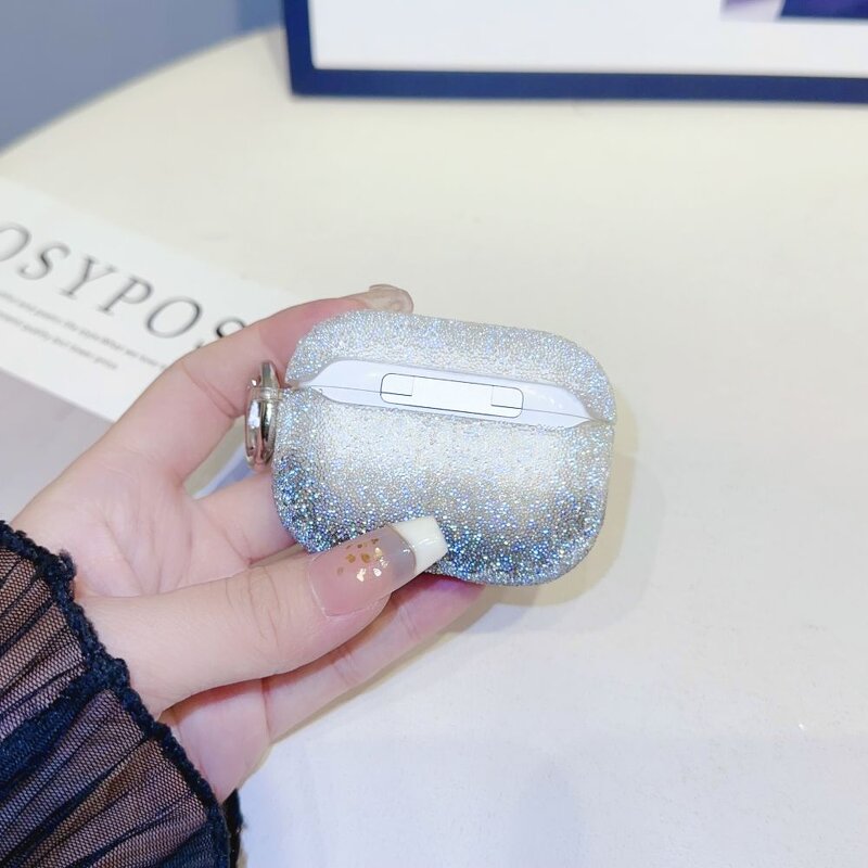 Earphone Case Manufacturer - TPU Protective Glitter Bling for Apple Wireless Earphones