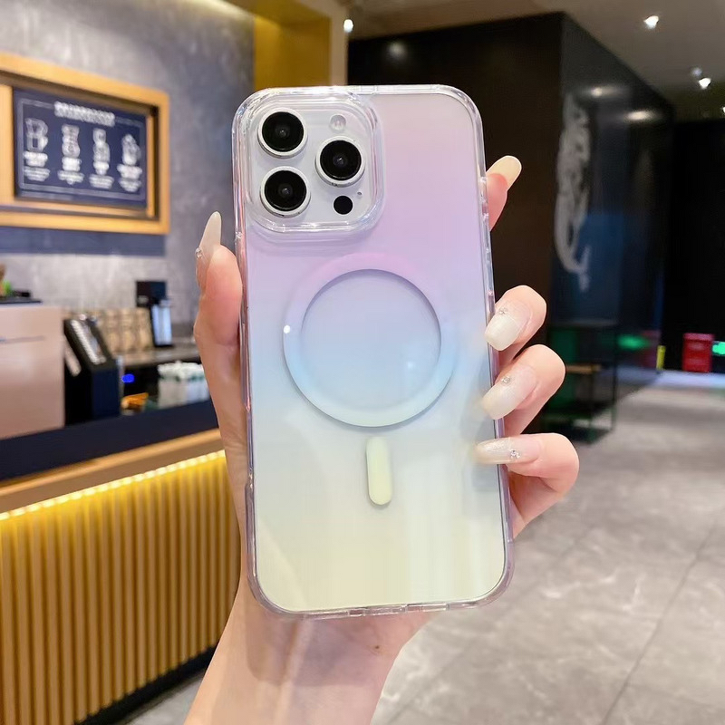IMD Phone Case Manufacturer - Gradient Colorful Invisible Magnetic for iPhone