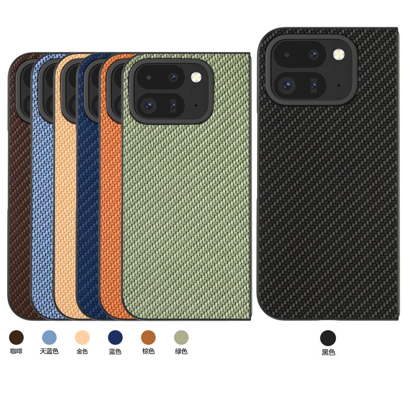 Shockproof Phone Case Factory - Saiboro Carbon Fiber Luxury with Card Holder for Pixel