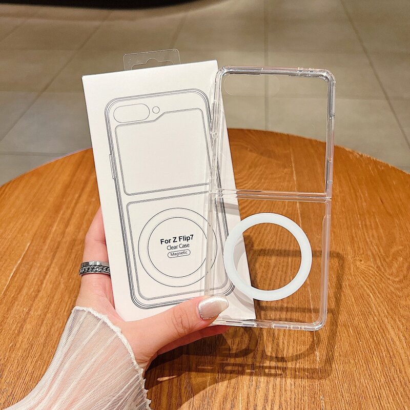 Clear Magnetic Cover Factory - Transparent Shockproof for Samsung Z Fold/Flip