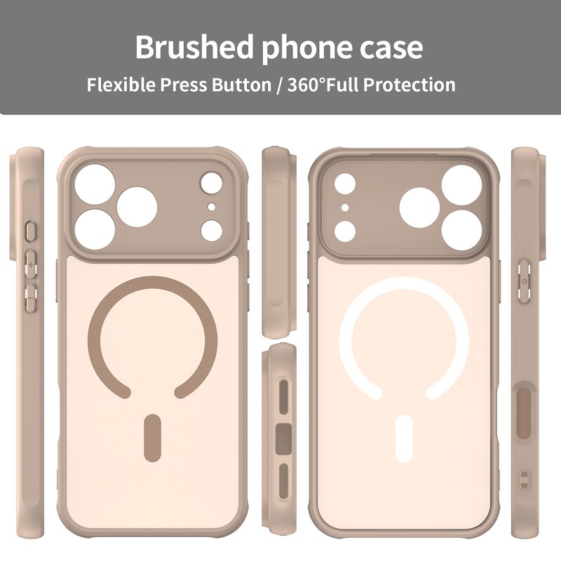 Matte Magnetic Case Supplier - Luxury Soft Touch Wireless Charge for iPhone