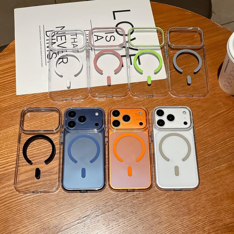 PC Magnetic Case Manufacturer - Clear Shockproof Wireless Charging for iPhone