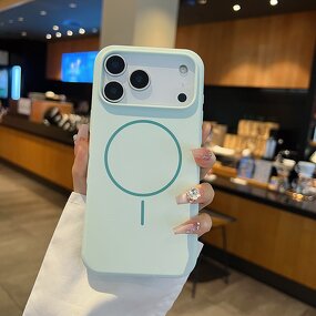 Silicone Phone Case Supplier - Soft Luxury Magnetic Cover for iPhone