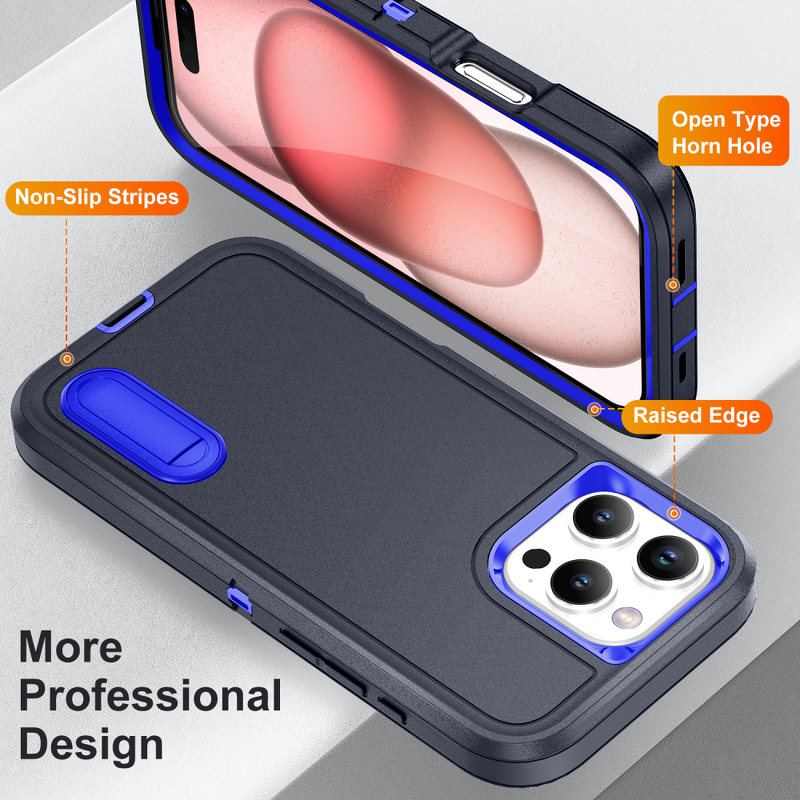 Hybrid Phone Case Manufacturer - 360 Full Protect Bumper for iPhone