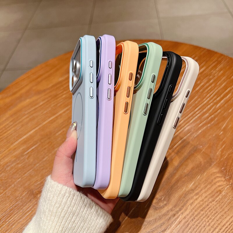 Custom Magnetic Case Manufacturer - PC Hard Wireless Charging Cell Phone Case