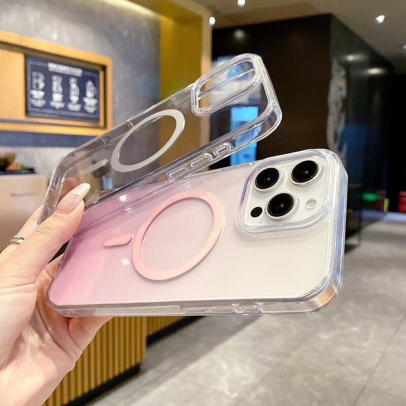 IMD Phone Case Manufacturer - Gradient Colorful Invisible Magnetic for iPhone
