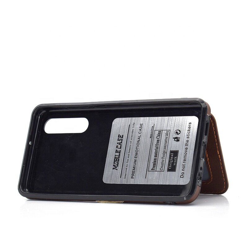 Magnetic Flip Case Supplier - PU Leather Credit Card Holder for Huawei P30