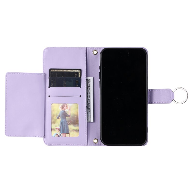Flip Leather Case Factory - PU Strap Mobile Bag for Samsung A/S Series