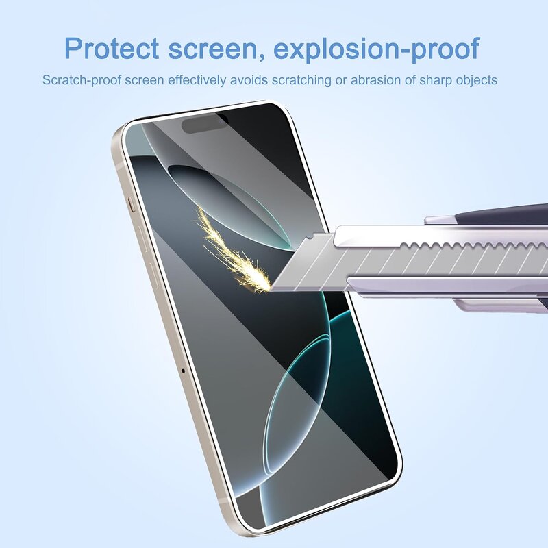 Tempered Glass Manufacturer - 3D Clear Shockproof HD Bubble Free for iPhone