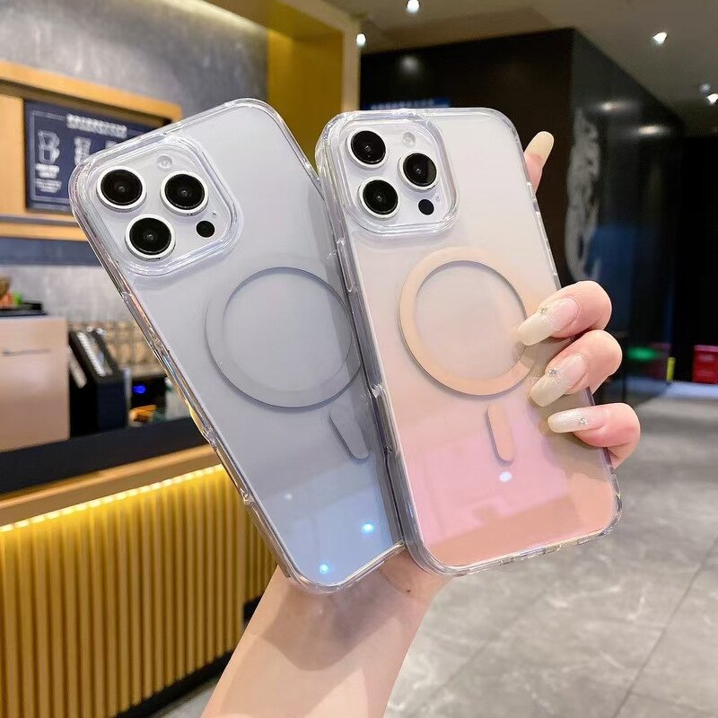 IMD Phone Case Manufacturer - Gradient Colorful Invisible Magnetic for iPhone