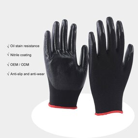 Nitrile Coated Gloves Manufacturer - OEM/ODM Custom