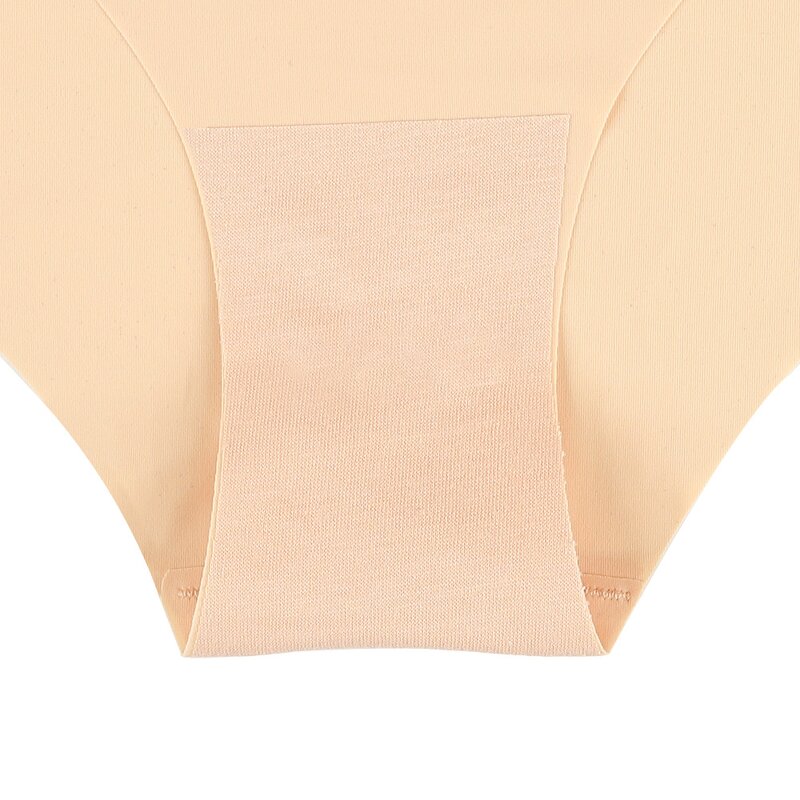 Custom Seamless Panties Supplier - High Quality Mid-Rise Ice Silk One Piece Brief