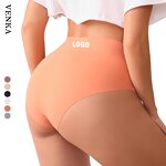 Breathable Panties Manufacturer - Mid-Waist Ice Silk Seamless One Piece Brief