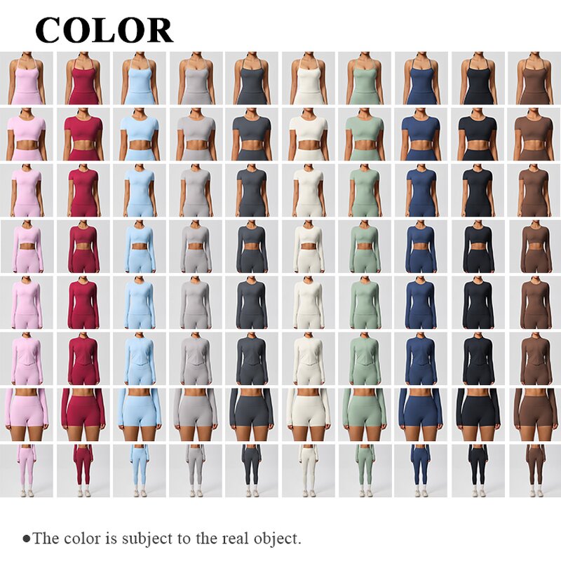 Women's Gym Set Supplier - Sling Tank Top Full Zip Jacket No T Line Leggings