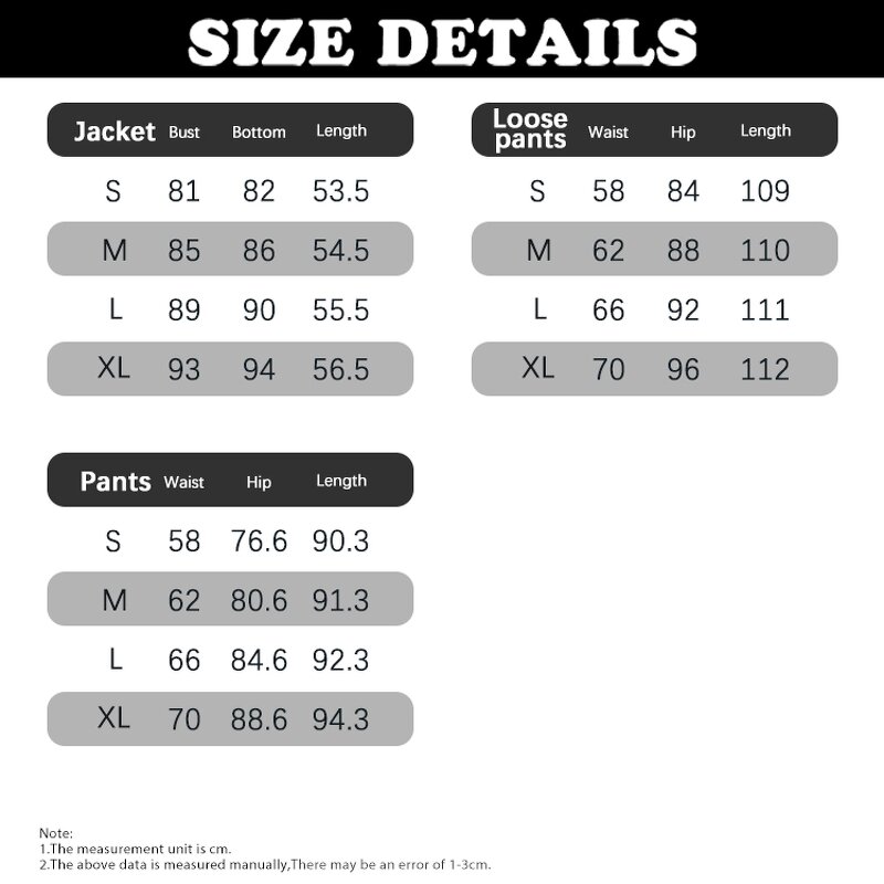 Autumn Winter Gym Set Supplier - Windproof Zip Jacket Skinny Wide-leg Pants