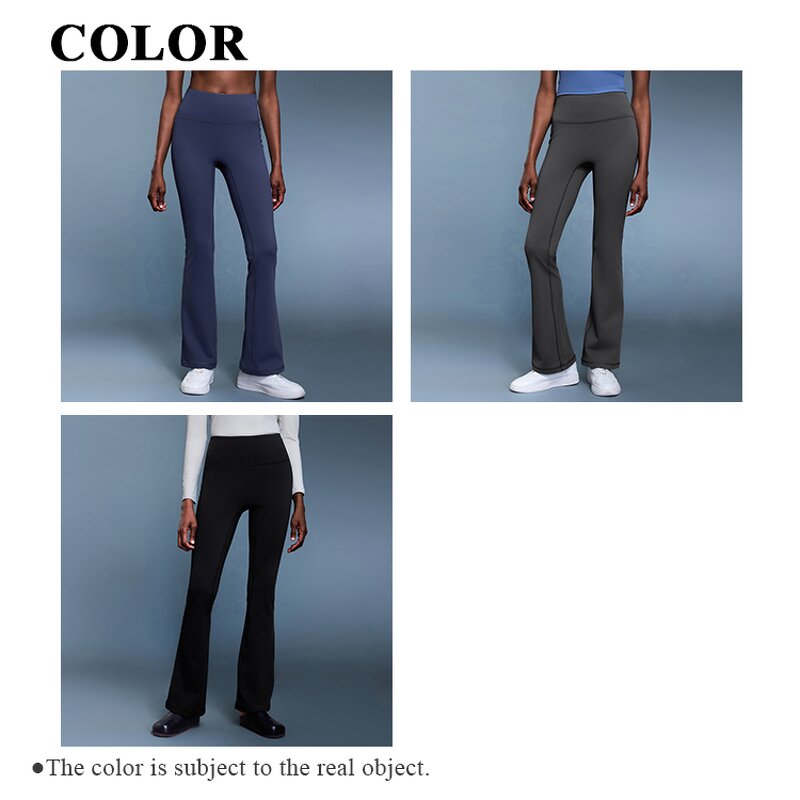 Fleece Lined Leggings Manufacturer - Warm Winter High Waist Thick Thermal Flared