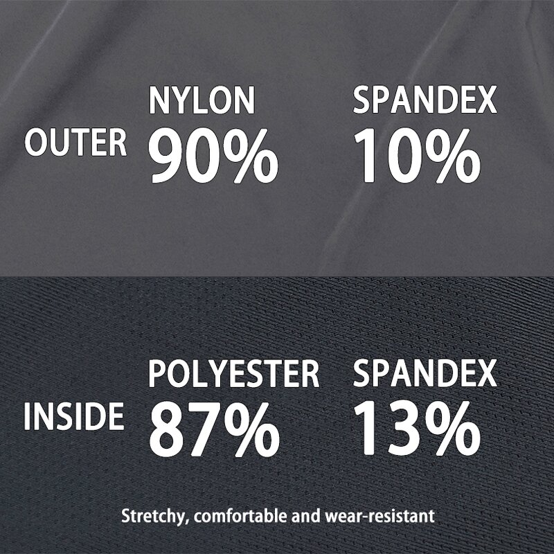 2 in 1 Sweatpants Factory - Double-deck Fitness Drawstring Elastic Loose Quick Dry