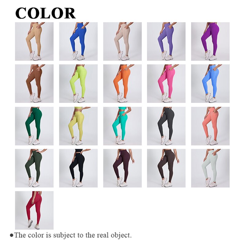 Fitness Sweatpants Supplier - High Waist Butt Lifting No Front Line With Pockets