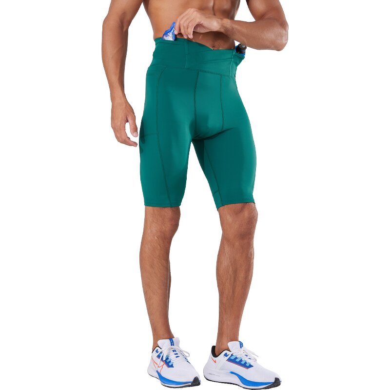 Compression Shorts Supplier - High Waist Quick-Dry Training Marathon Running