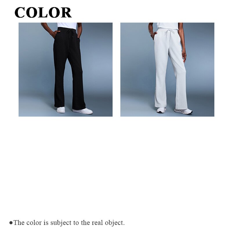 Loose Sportswear Pants Supplier - High Waist Drawstring With Pockets Soft Yoga