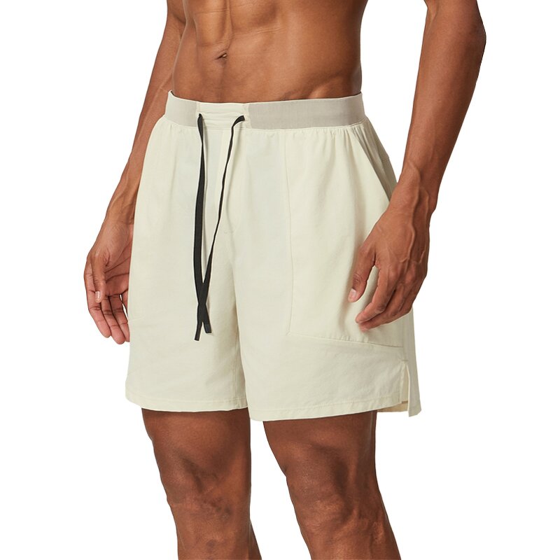 Fitness Running Pants Manufacturer - Solid Color Drawstring Elastic Loose Quick Dry