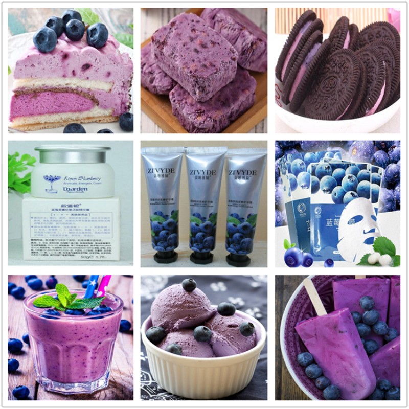 Bulk Pure Natural Blueberry Fruit Freeze Dried Powder FD Blueberry Powder