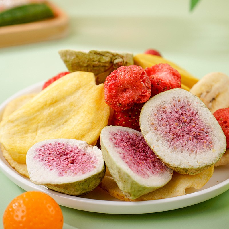 OEM VF Dry Fruit Crisp Comprehensive Fruit and Vegetable Crisp Leisure Healthy Snacks   Comprehensive Dried Fruits and Vegetable