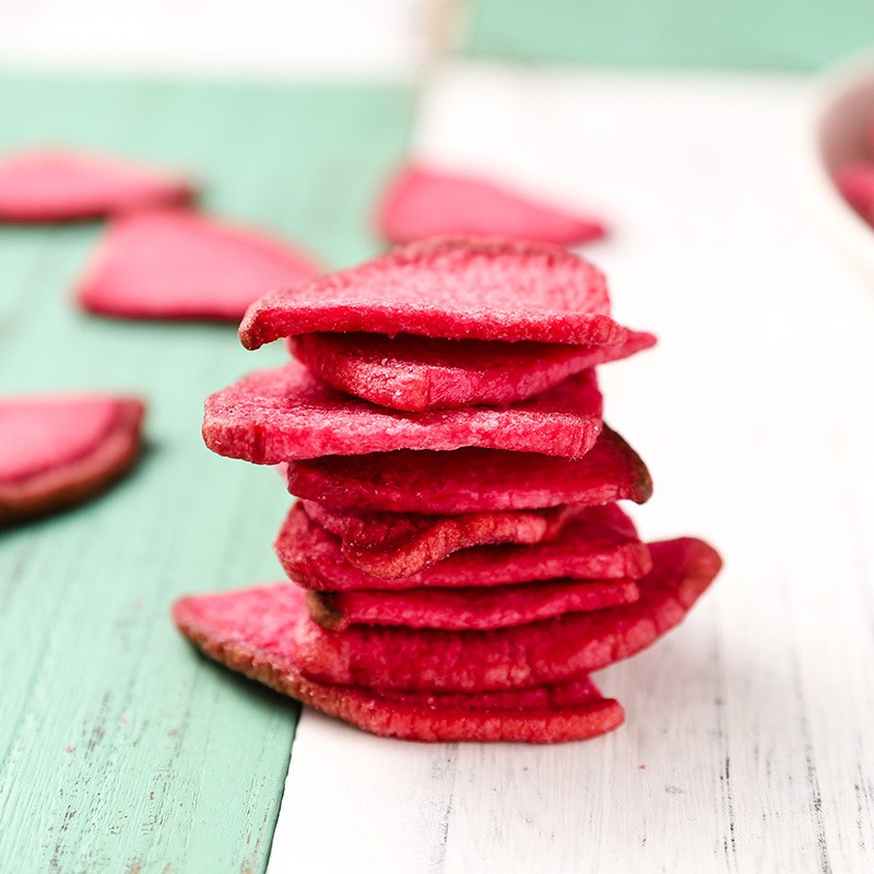 1kg OEM VF Carrot Chips VF Dried Vegetables Instant Dried Carrot Chips Healthy Snacks