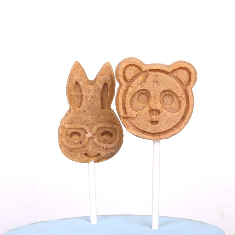 80g Cartoon Hawthorn Lollipop Original Mulberry Flavor Canned Children's Sweet and Sour Hard Candy Snack Sweet Fruity Candy