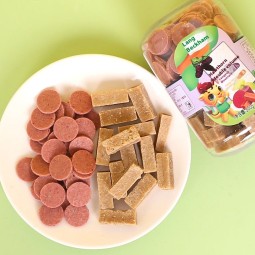 200g Double-Flavor Hawthorn: Hawthorn Slices with Mulberry Flavor + Hawthorn Sticks with Tangerine Peel Flavor