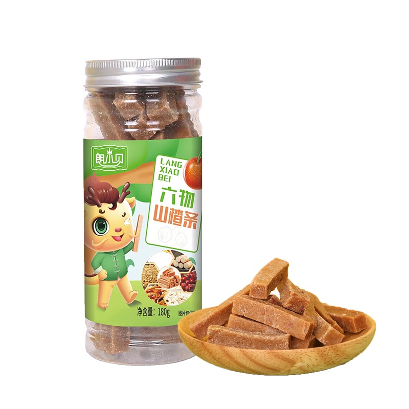 180g Six-Ingredient Hawthorn Strips Hawthorn Products Wholesale Canned Snacks