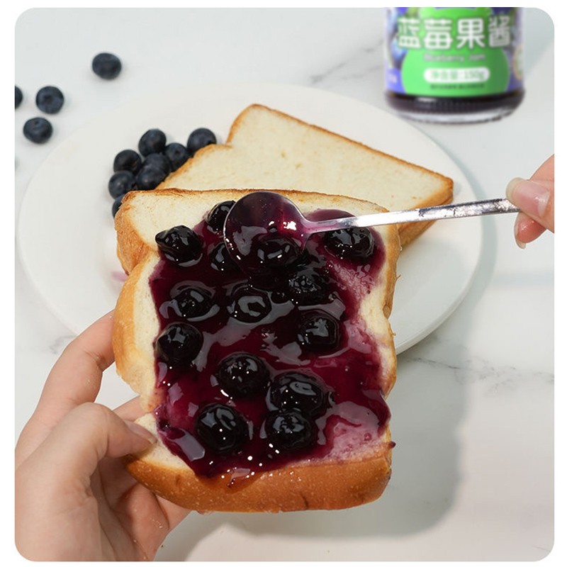 150g Blueberry Jam Bread Toast Breakfast Condiment