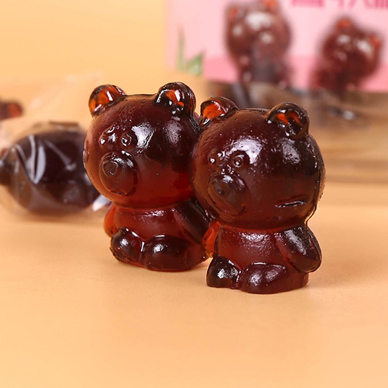 OEM Candy Stick Candy Jelly Drops Laiyang Pear Syrup  Hawthorn Lollipop  Factory Price Custom Mix Fruits Assorted Gift Packing