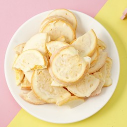 1kg Chocolate Coated Citrus Chips Packed with FD Freeze-dried Foreign Citrus Chips Leisure Snacks Dried Fruit OEM