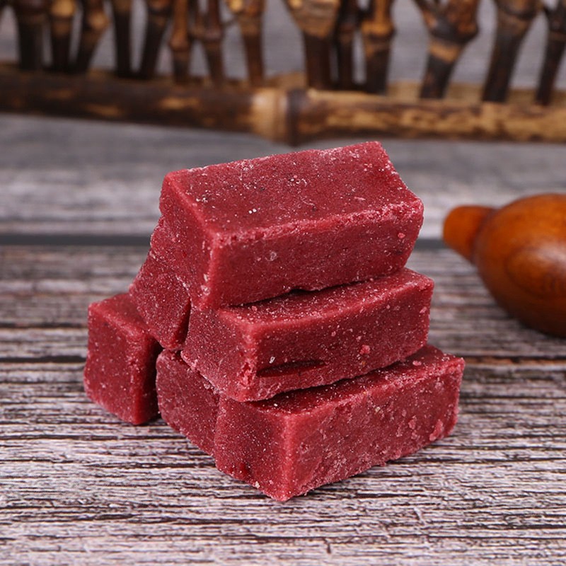 OEM Sweet Hawthorn Strips in Cans Dried Wholesale Snack with Hamburger Strawberry Hawthorn Flavors