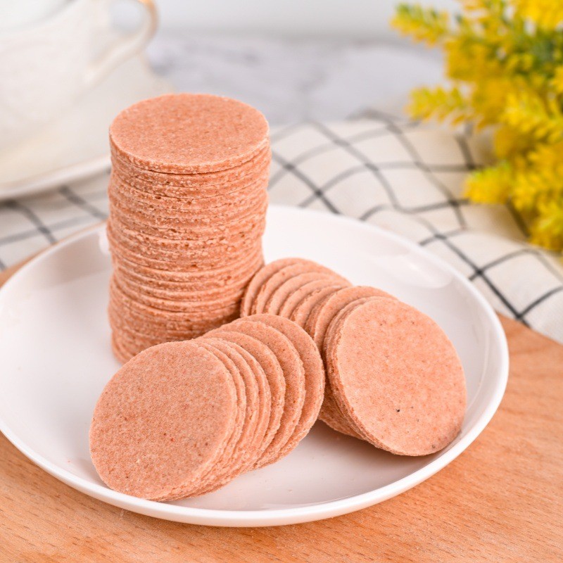 Chinese Hawthorn Slices in Small Packaging, Bulk, Dry Sweet and Sour Cake, Candied Fruit Strips, Independent Hawthorn Products