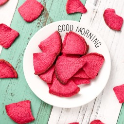 1kg OEM VF Carrot Chips VF Dried Vegetables Instant Dried Carrot Chips Healthy Snacks