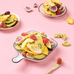 168g VF Fruit and Vegetable Crisp  Freeze-dried Fruit Dried Fruit Crisp Strawberry Crisp Dried Fig Leisure Snacks Wholesale