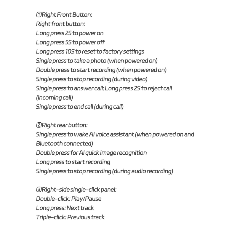 Smart Glasses Manufacturer - 5MP Camera Blue Light Blocking AI Glasses