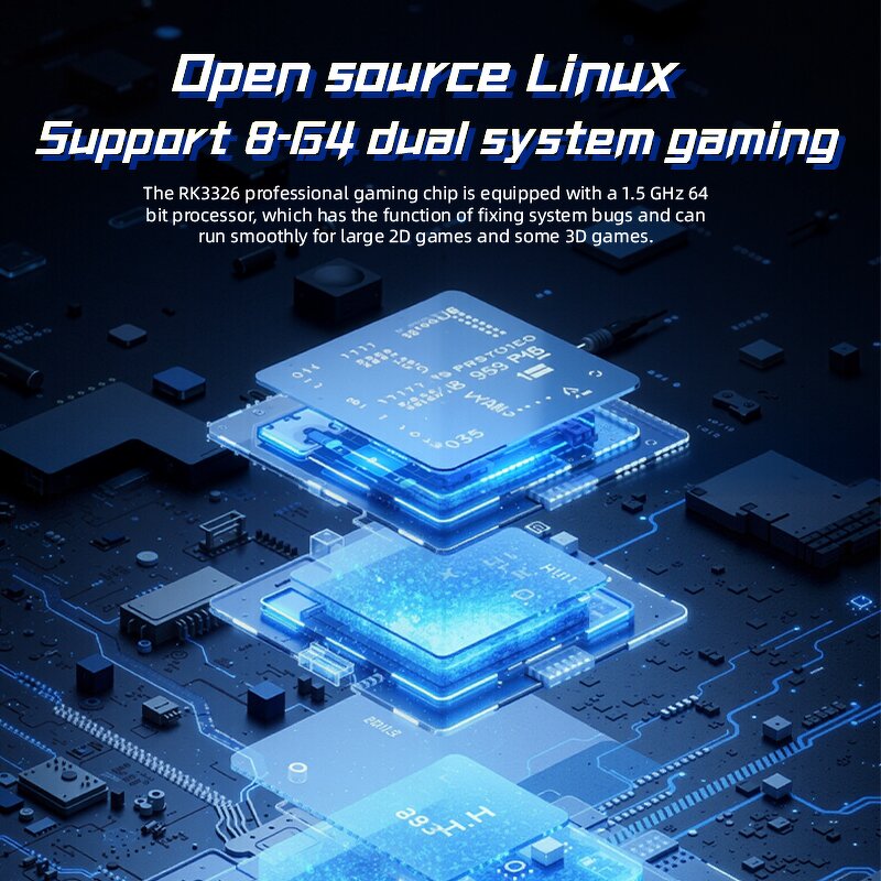 Game Console Factory - DC40V 4 Inch IPS Open Source with Vibration Motor