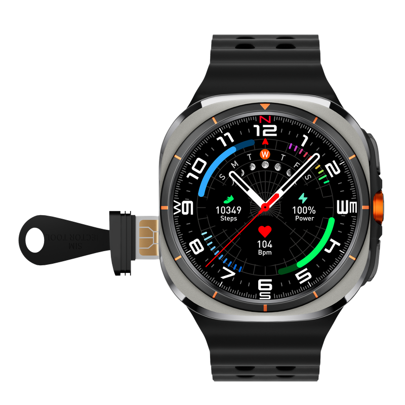 4G Smart Watch Manufacturer - U8 AMOLED Sim Card Wifi GPS Sports Watch