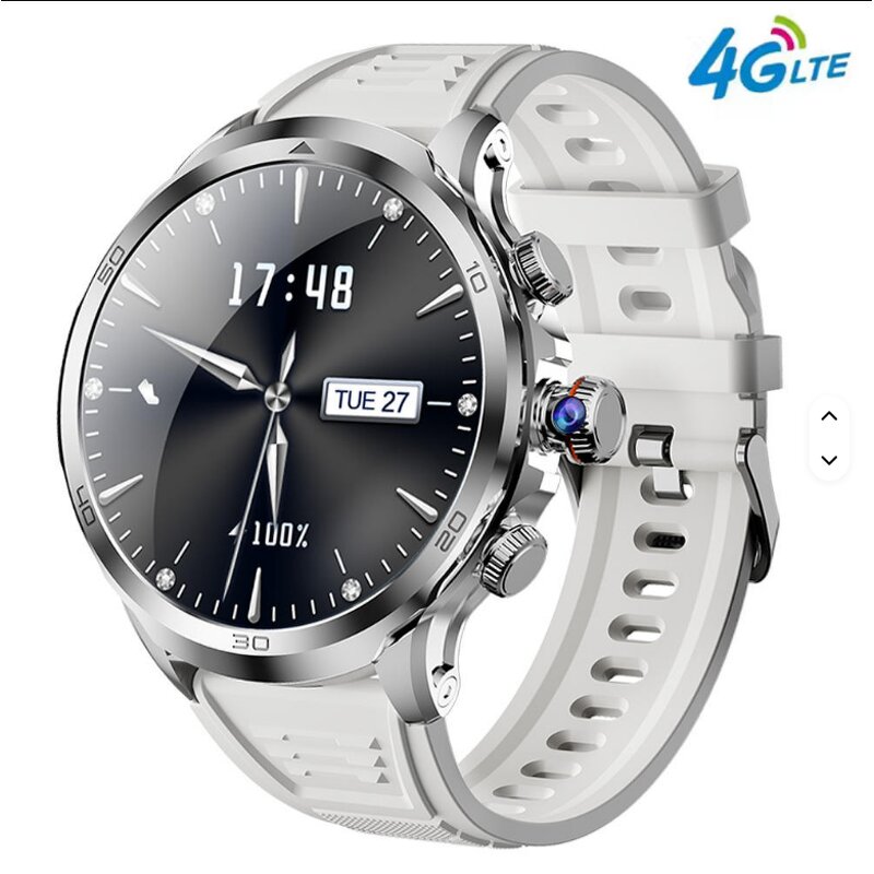 4G Smart Watch Factory - H19 1.95inch AMOLED Retractable Rotating Camera