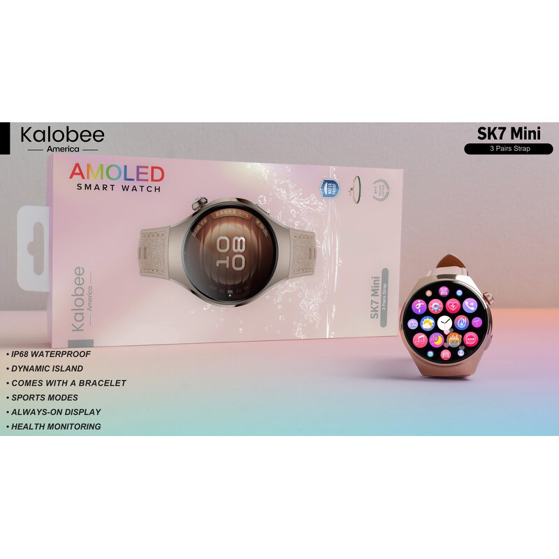 Smart Watch Manufacturer - SK7 Mini Healthy Monitor Waterproof Women Men