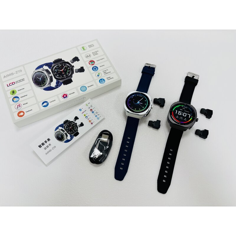 Smart Watch Factory - TWS 2-in-1 Headset BT Calling Heart Rate Monitor