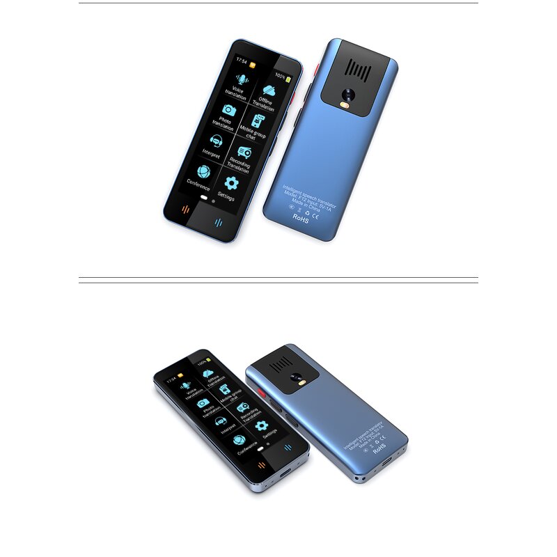 Language Translator Factory - F12 138 Language Real-Time Two-Way AI Device